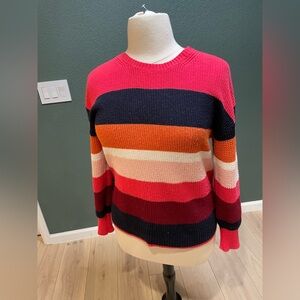 Talbots’s Color Block Sweater